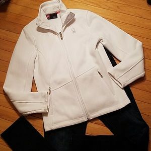 Spyder core white size small